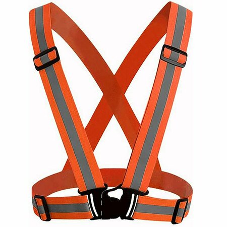 CORDOVA Safety Suspenders, Hi-Vis Orange RB100